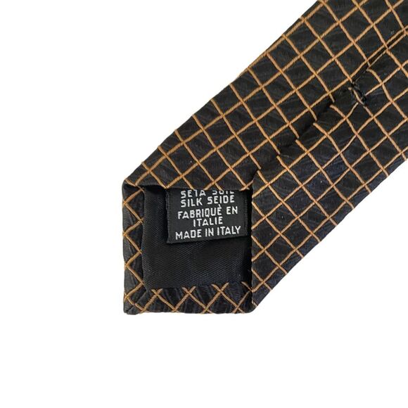 Boss Hugo Boss Patterned 100% Silk Tie - Picture 5 of 5